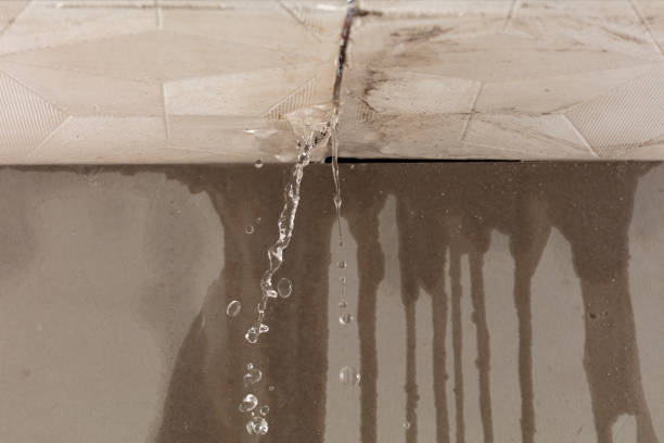 Professional Structural Drying technician working in Yancey, TX